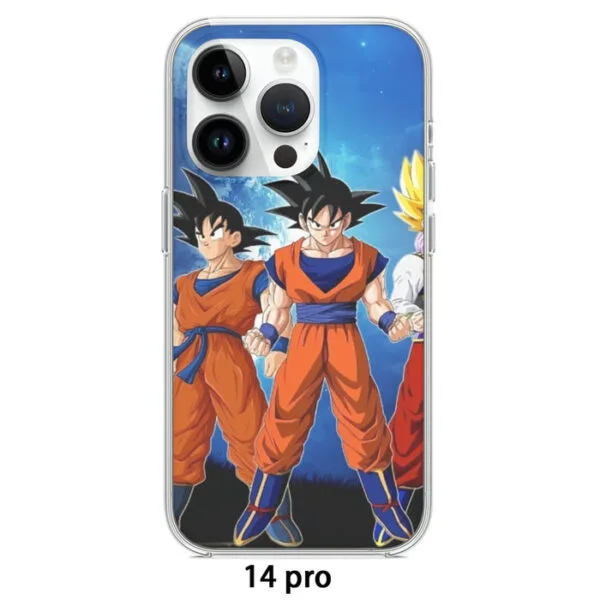 Dragon Ball Z Cool Goku Super Saiyan Transformation Iphone 14 Case