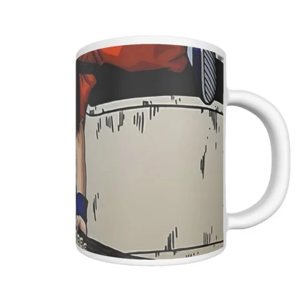 The Naughty Kid Goku and Korin Wise Cat Dragonball Mug