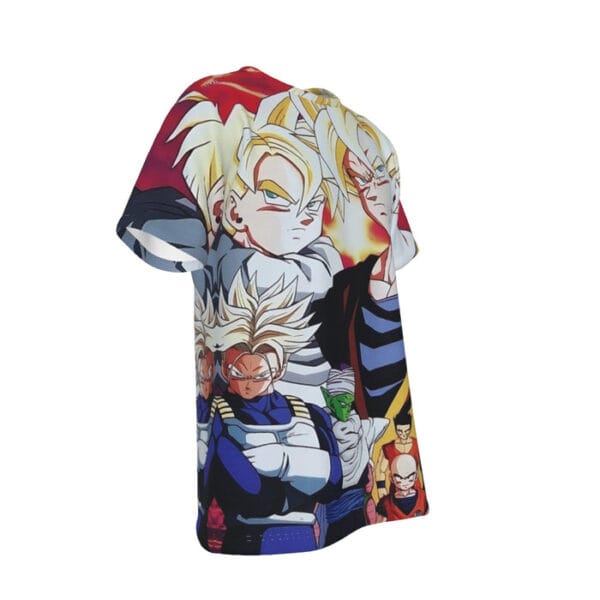 Dragon Ball Z Angry Super Saiyan Fighters T-Shirt