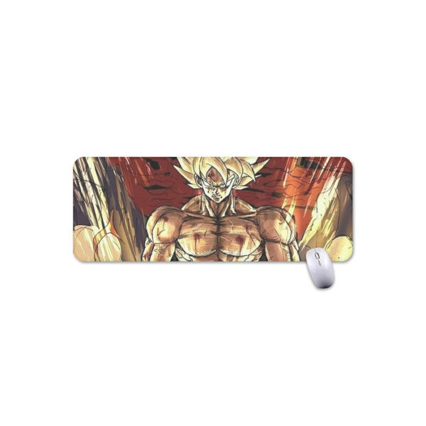 Powerful Goku Super Saiyan 2 Transformation SSJ2 Mouse Pad