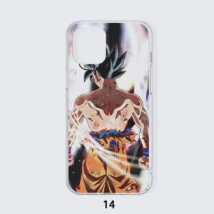 Dragon Ball Goku Damaged Battle Muscular Powerful Aura Iphone 14 Case