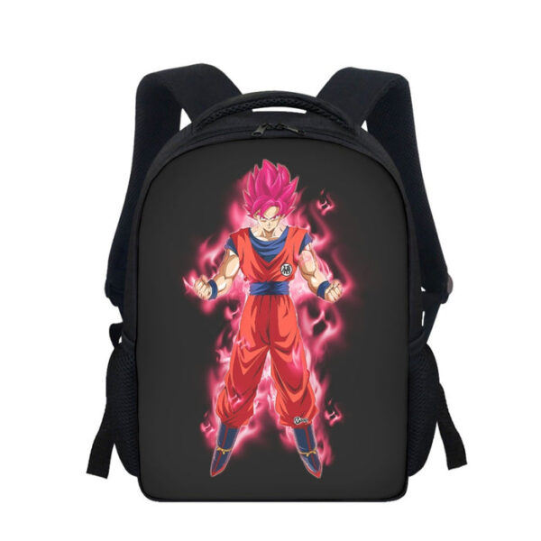 Dragon Ball Super Son Goku Red Kaioken Ultra Instinct Backpack