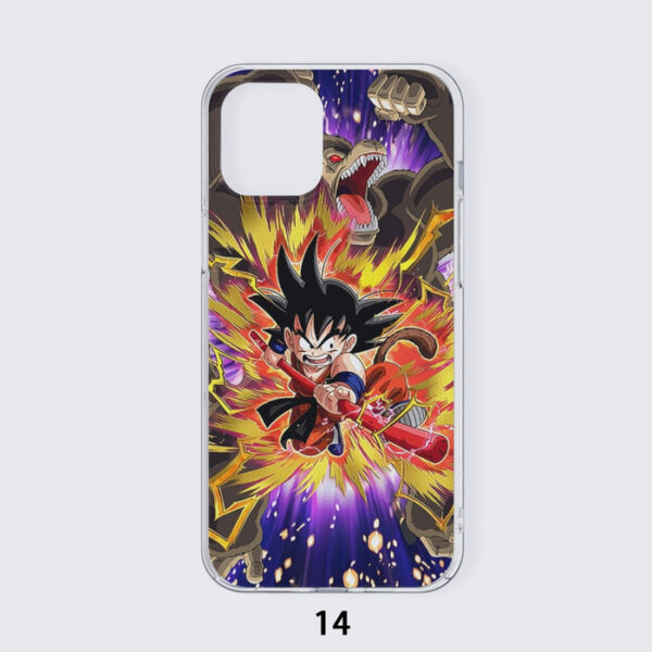 Great Ape Monkey Warrior Angry Kid Goku Fighting 3D Iphone 14 Case