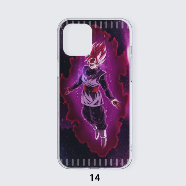 Dragon Ball Black Goku Rose 2 Ultra Instinct Dope 3D Iphone 14 Case