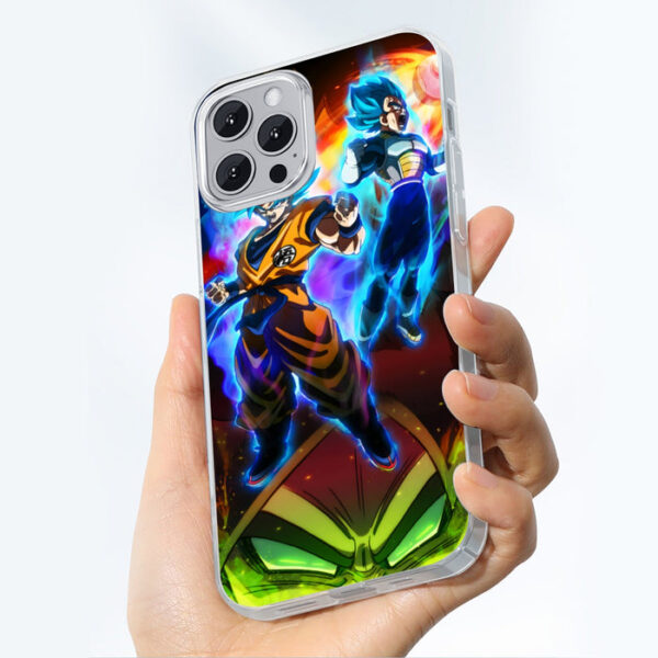 DBZ Legendary Broly Son Goku Vegeta Super Saiyan Blue Iphone 14 Case