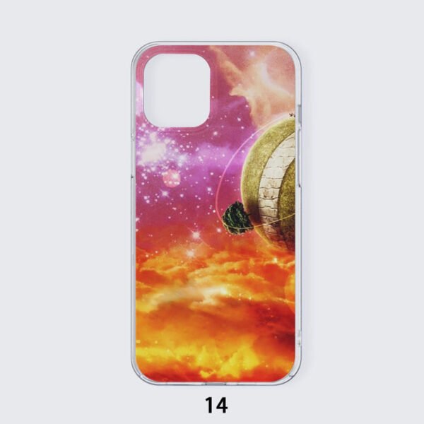 Dragon Ball Z Great King Kai Planet Cool Orange Iphone 14 Case