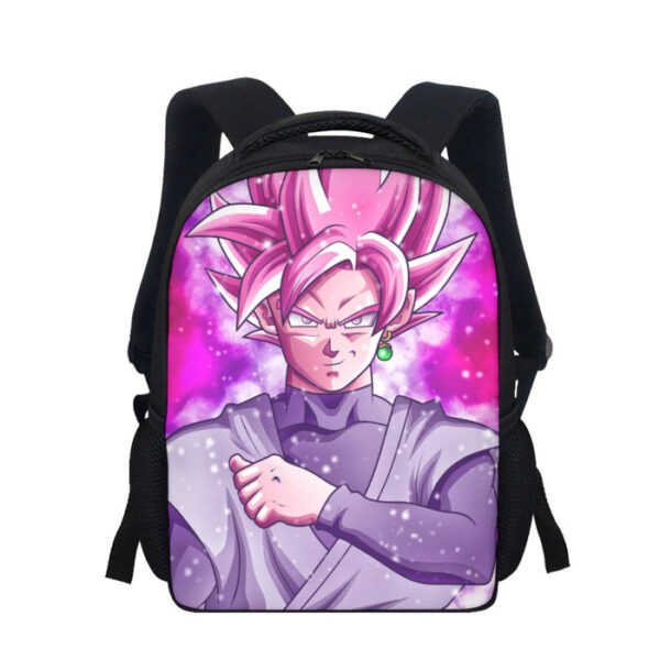 Dragon Ball DBZ Goku Black Rose Galaxy Fantasy Amazing Backpack