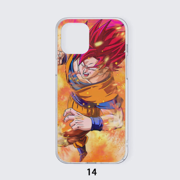 Dragon Ball Super Goku Rage Red Ultra Instinct Dope Iphone 14 Case