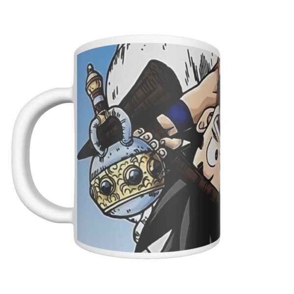 The Naughty Kid Goku and Korin Wise Cat Dragonball Mug