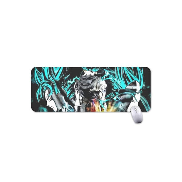 Dragon Ball Gogeta Super Saiyan Power Up Potara Fusion Design Mouse Pad