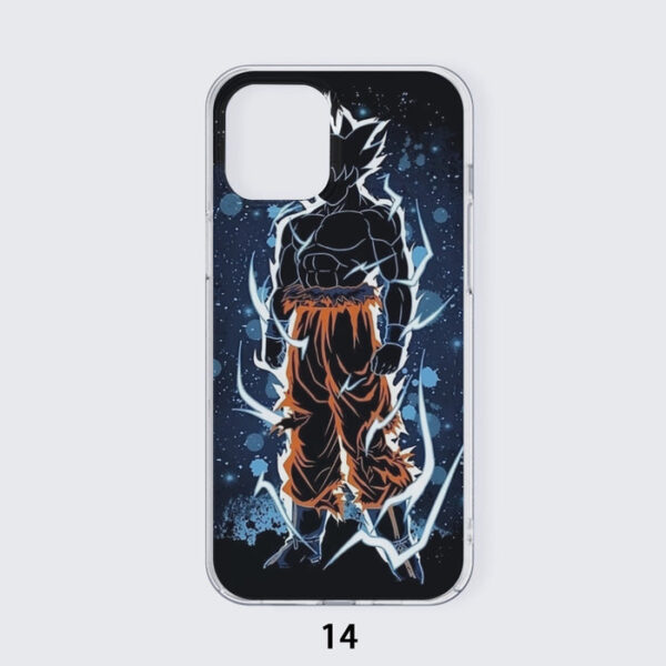 Dragon Ball Z Goku Ultra Instinct Shadow Iphone 14 Case