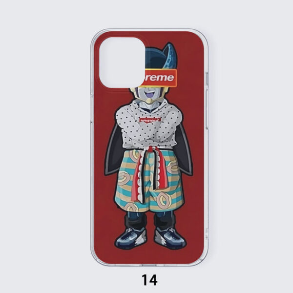 Supreme Villain Perfect Cell Red Simple Streetwear Iphone 14 Case