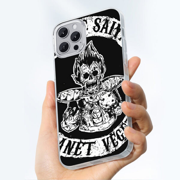 Dragon Ball Z Skeleton Vegeta Scary Super Saiyan Epic Iphone 14 Case