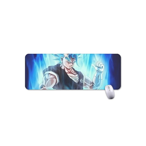 Dragon Ball Z Super Saiyan Vegito Blue Charge Aura Mouse Pad