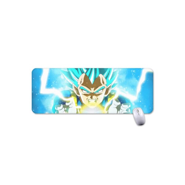 Dragon Ball Blue Vegeta Super Saiyan God Kamehameha Mouse Pad