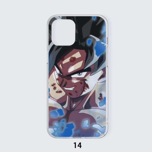 Dragon Ball Super Goku Blue Ultra Instinct Dope Grin Iphone 14 Case