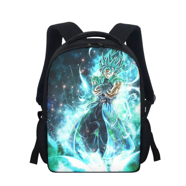 Dragon Ball Gogito 2 Blue Super Saiyan Kaioken Cool Backpack