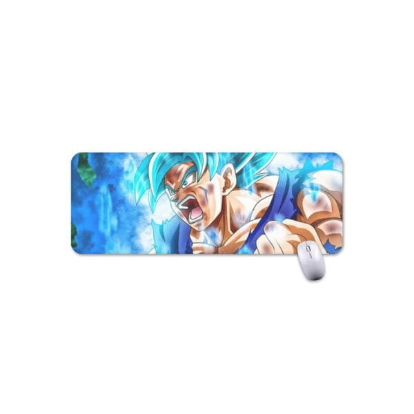 Dragon Ball Goku Blue Kaioken Ultra Instinct Epic 3D Mouse Pad