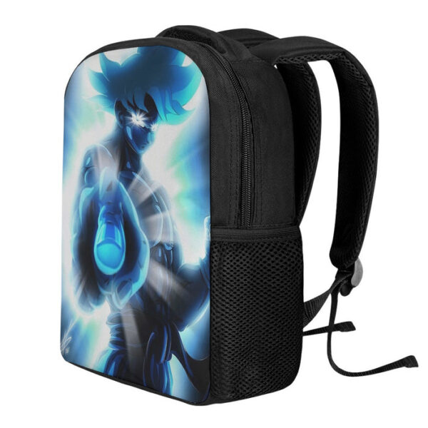 Dragon Ball Super Blue Son Goku Epic Ultra Instinct Backpack