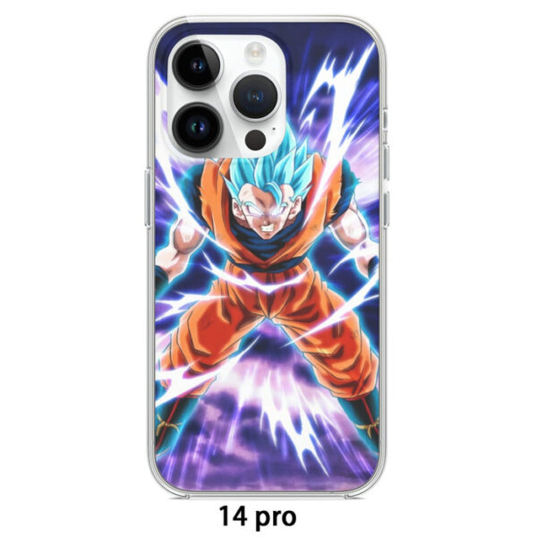 Dragon Ball Goku Blue Super Saiyan Epic Rage Casual Iphone 14 Case