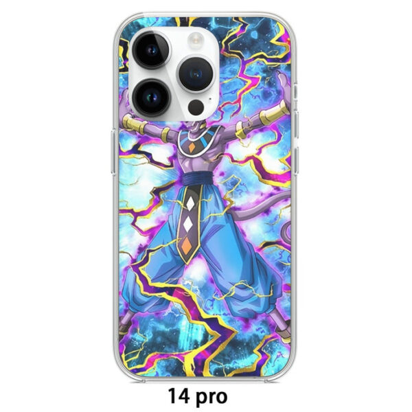 Dragon Ball Super Beerus Destruction God Egyptian Cat Vibrant Design Iphone 14 Case