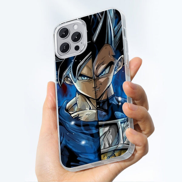 Dragon Ball Z Shirt  SSJ Goku x SSJ Vegeta Fusion Iphone 14 Case