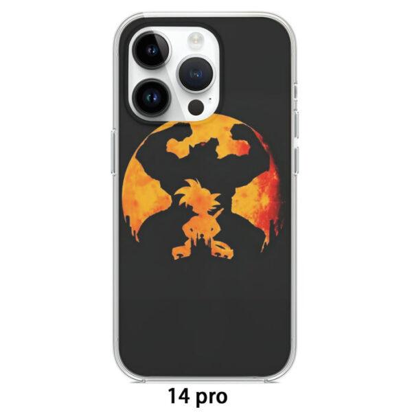 Dragon Ball Z Cool Shadow Kid Goku Great Ape Evolution Iphone 14 Case