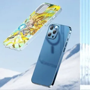 Dragon Ball Kid Goku SSJ3 Kamehameha Iphone 14 Case