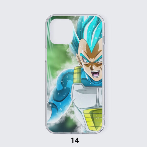 Dragon Ball Super Blue Vegeta Super Saiyan God Cool Iphone 14 Case