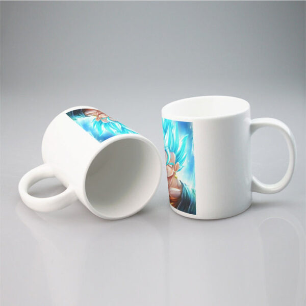 DBZ Goku God Saiyan Blue SSGSS Potara Fusion Design Trendy Mug