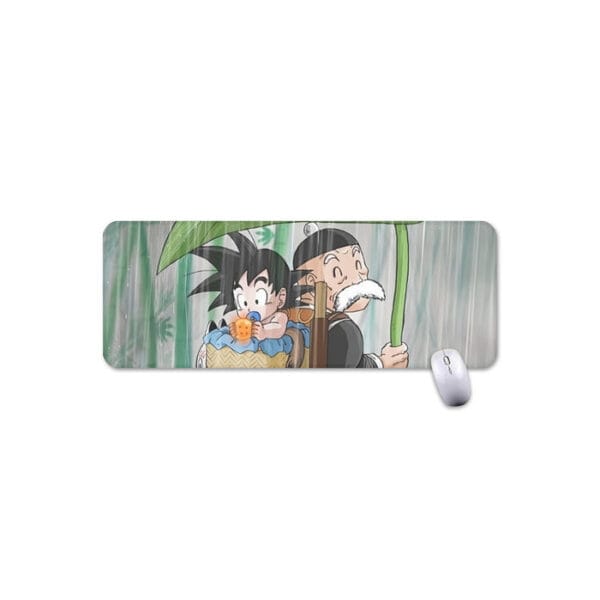 DBZ Kid Goku Super Saiyan Grandpa Gohan Cover Rain Cute Design Mouse Pad