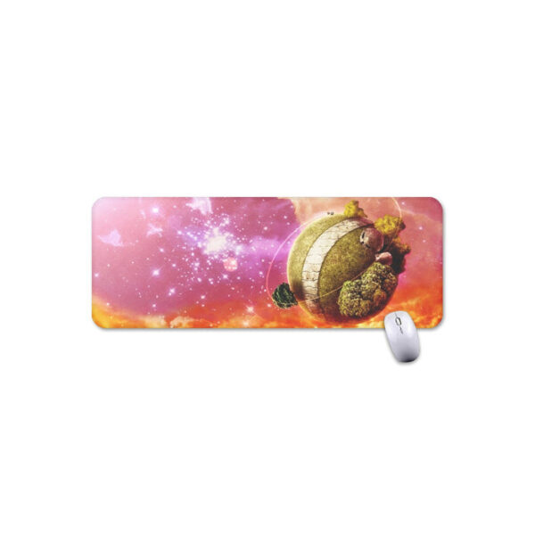 Dragon Ball Z Great King Kai Planet Cool Orange Mouse Pad