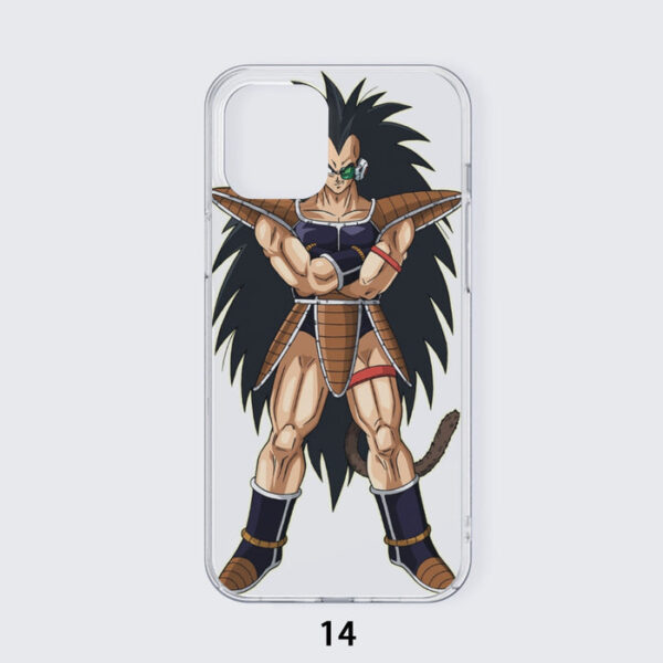 Dragon Ball Z Cool Saiyan Raditz Pride and Proud Iphone 14 Case