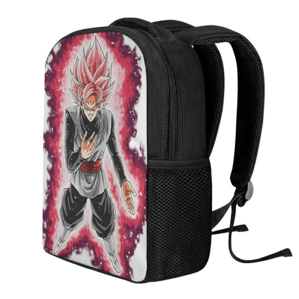 Dragon Ball Super Black Goku Rose 2 Super Saiyan Grin Backpack