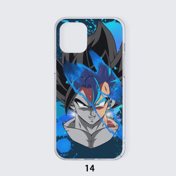 Dragon Ball Z SSJ Goku Painted Iphone 14 Case