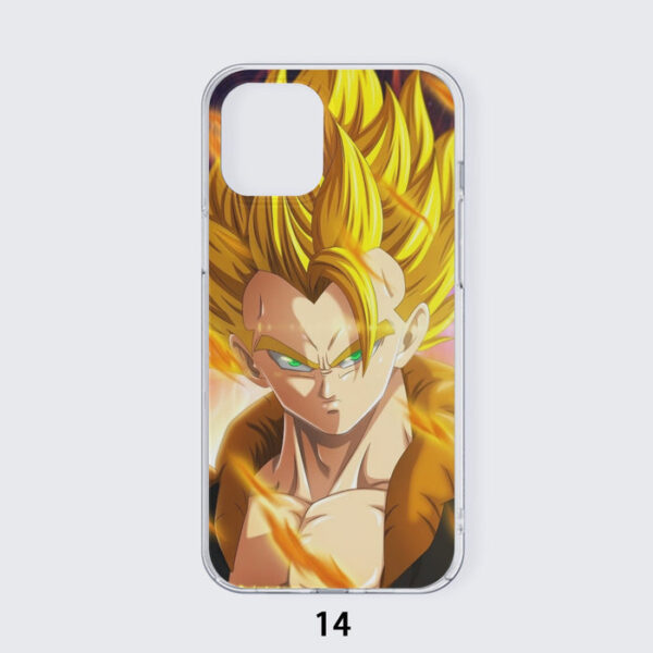 Dragon Ball Z Gogeta Super Saiyan Warrior Power Full Print Streetwear Cool Design Iphone 14 Case