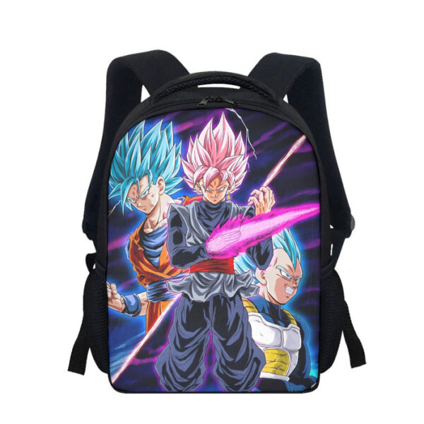 Dragon Ball Goku 2 Goku Rose Vegeta 2 Ultra Instinct Backpack