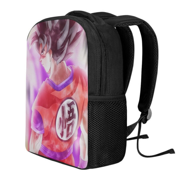 Dragon Ball Super Goku Kaioken Cool Purple Aura Casual Backpack