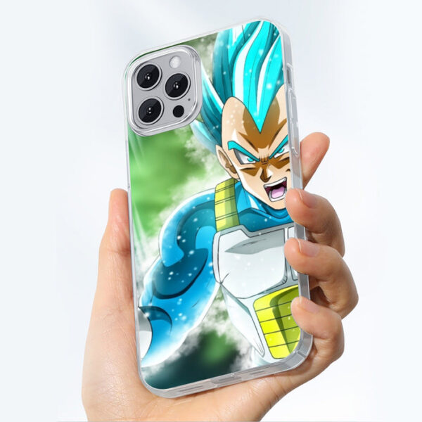 Dragon Ball Super Blue Vegeta Super Saiyan God Cool Iphone 14 Case