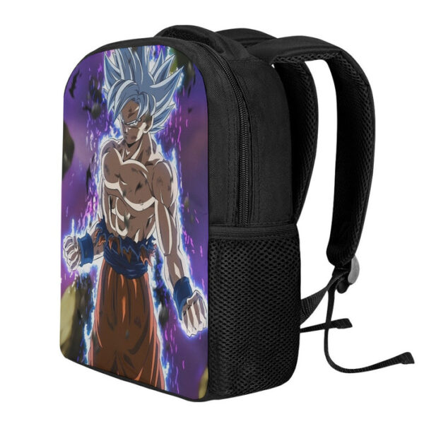 Dragon Ball Goku Ultra Instinct Power Up Vibrant 3D Backpack