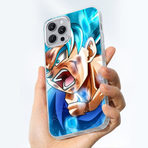 Dragon Ball Goku Blue Kaioken Ultra Instinct Epic 3D Iphone 14 Case