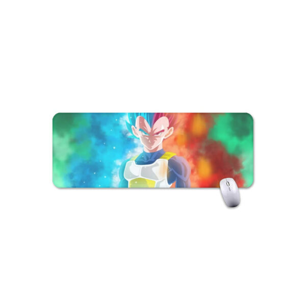 DBZ Vegeta Super Saiyan God Blue SSGSS Cool Portraits Mouse Pad