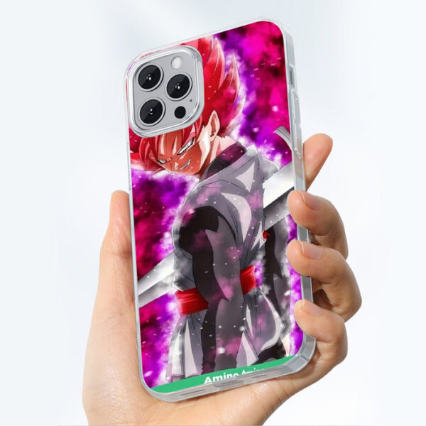 Dragon Ball Super Black Goku Rose Impaled Trunks Sword Iphone 14 Case