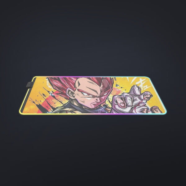 Dragon Ball Z Vegeta God cool LED Mouse Pad