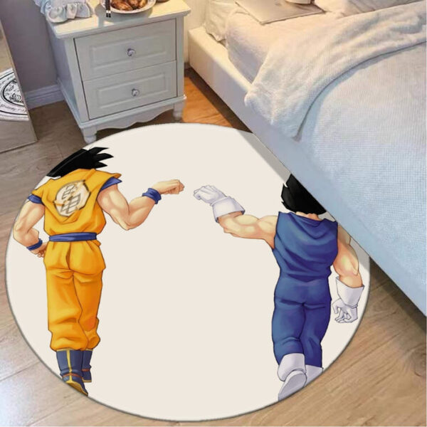 Dragon Ball Z Goku x Vegeta round mat