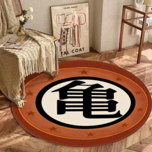 Master Roshi Gym Bro Do You Even Kamehameha Funny DBZ round mat