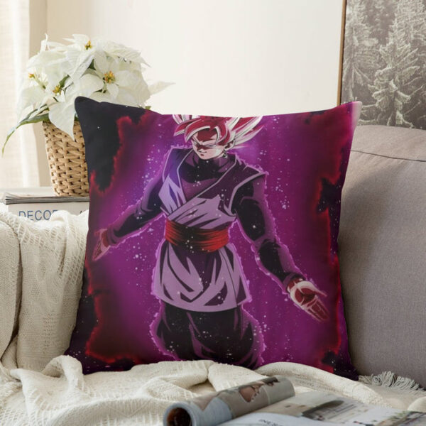 Dragon Ball Black Goku Rose 2 Ultra Instinct Dope 3D Couch Pillowcase