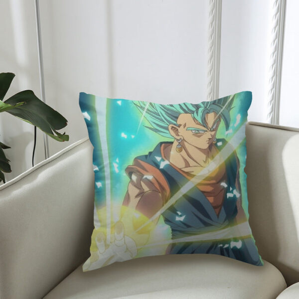 Dragon Ball Vegito Blue Super Saiyan Big Bang Flash Couch Pillowcase