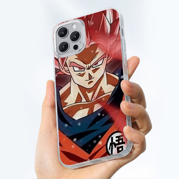 Dragon Ball Son Goku Super Saiyan Rose Portrait Cool iPhone 13 Case