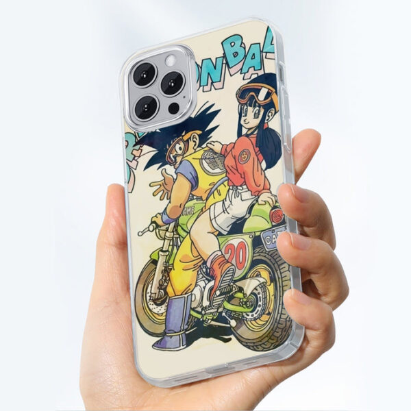 DBZ Goku Chi Chi Biker Motorbike Glasses Cool Design Streetwear iPhone 13 Case